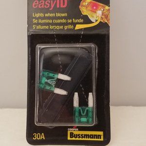 Cooper Bussmann easyID Blade Fuse 2 Pack 30A | BP/ATM-30ID